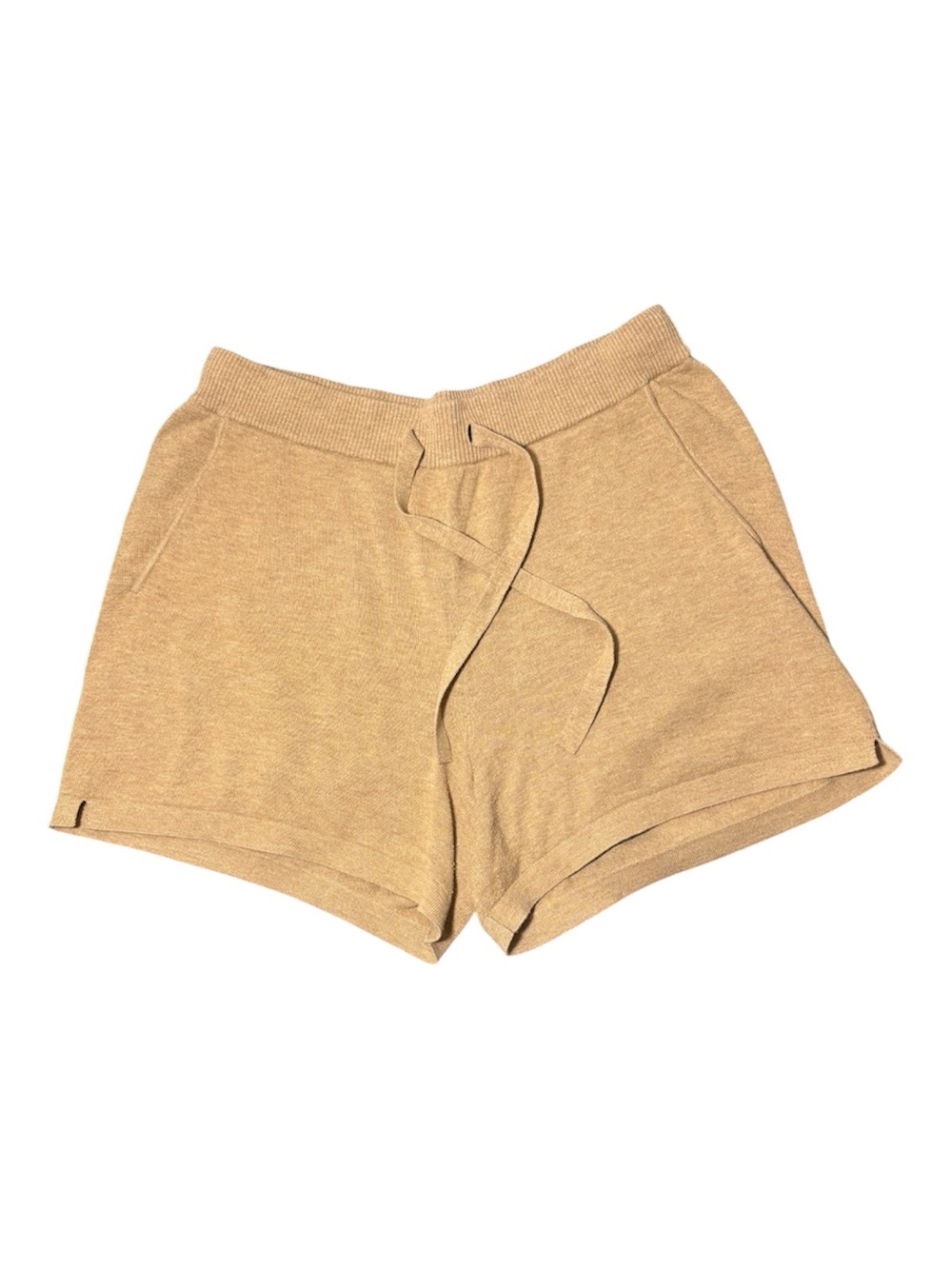 BANANA REPUBLIC Tan Knit Drawstring Lounge Shorts